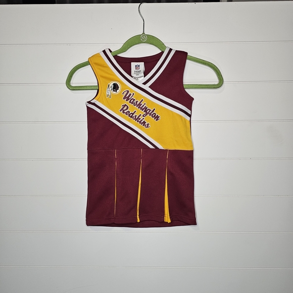 Kids Washington Redskins Cheerleader Outfit - Picture 1 of 5